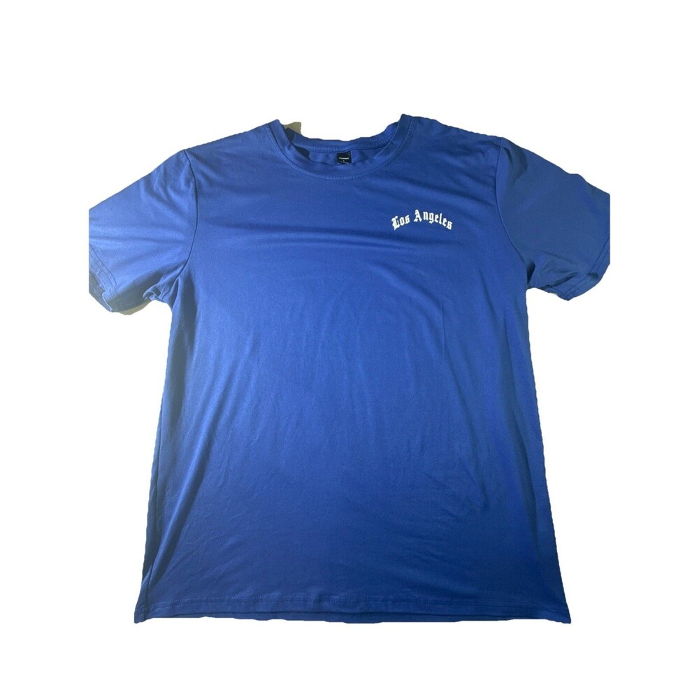 Manfinity Los Angeles Blue T-shirt Size L